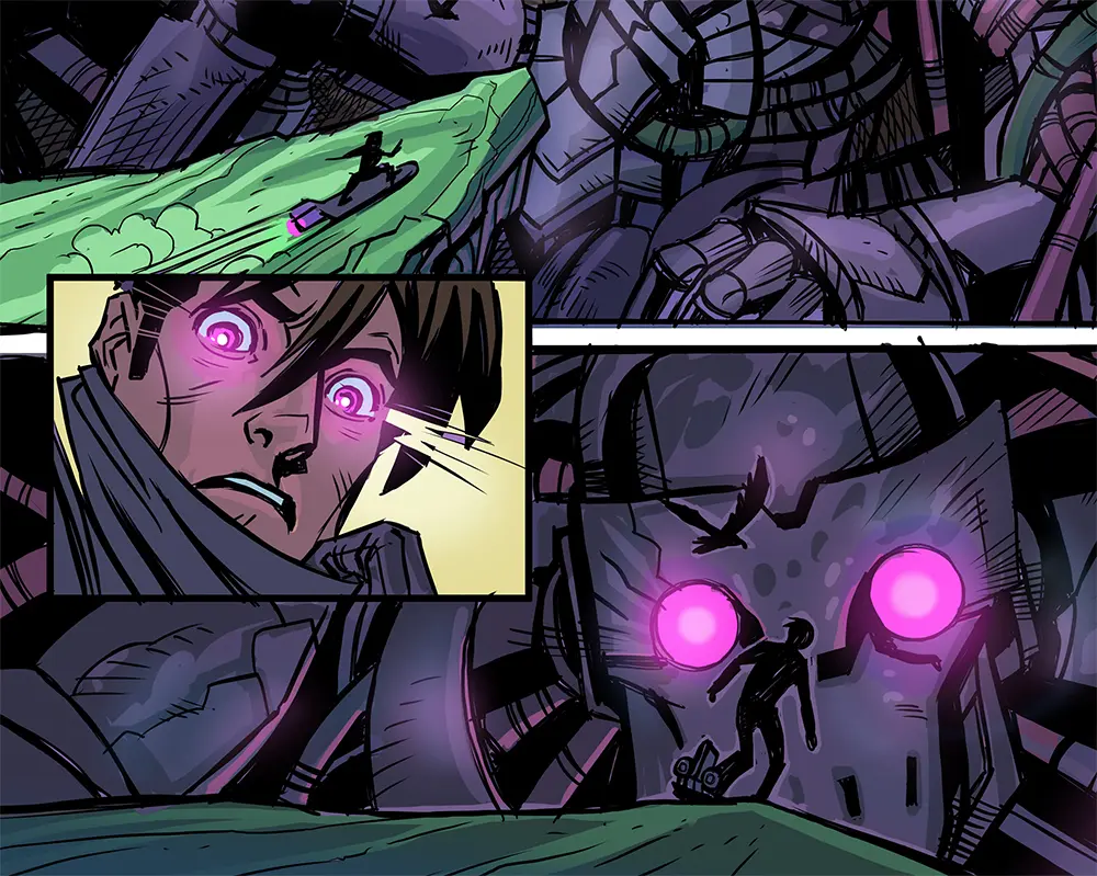 Cara Menganalisis Teknik Tata Letak Panel Dalam Komik Action